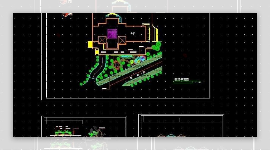 街头绿地设计详图