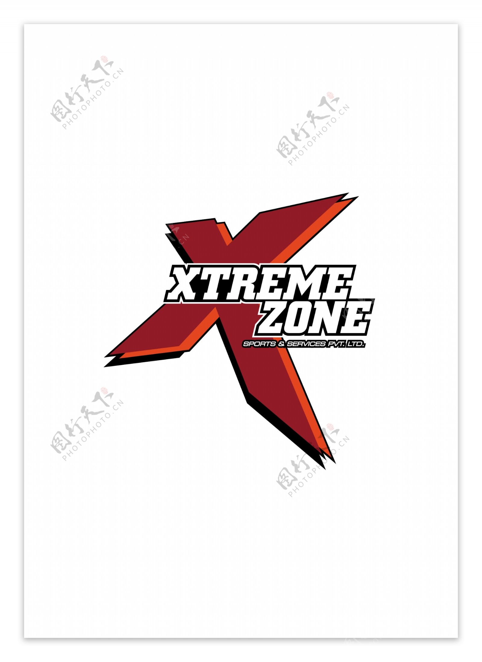 XtremeZonelogo设计欣赏XtremeZone体育比赛LOGO下载标志设计欣赏