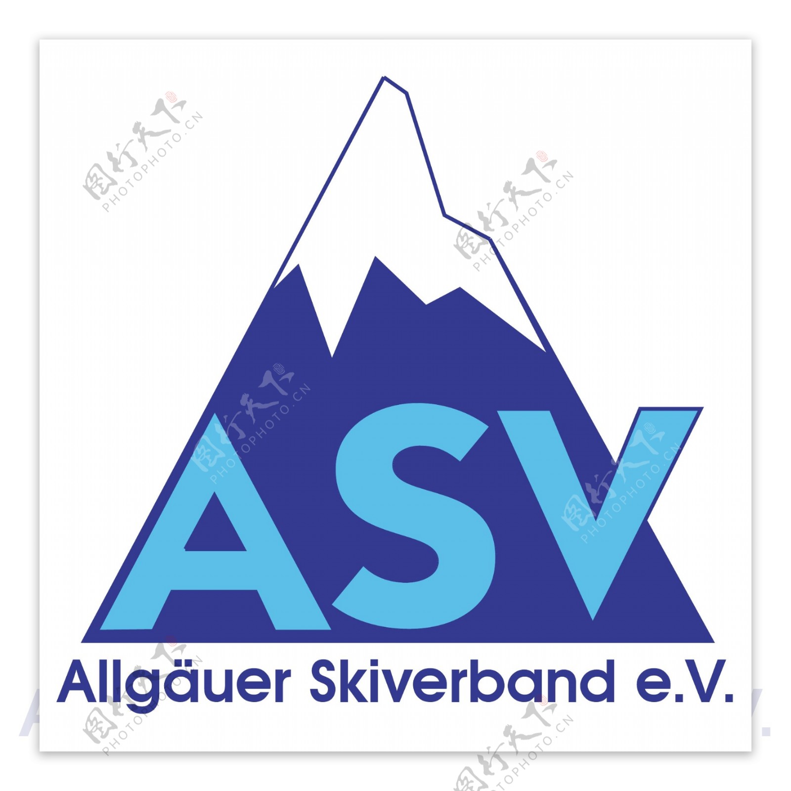 ASVAllgauerSkiverbandeVlogo设计欣赏ASVAllgauerSkiverbandeV体育赛事LOGO下载标志设计欣赏