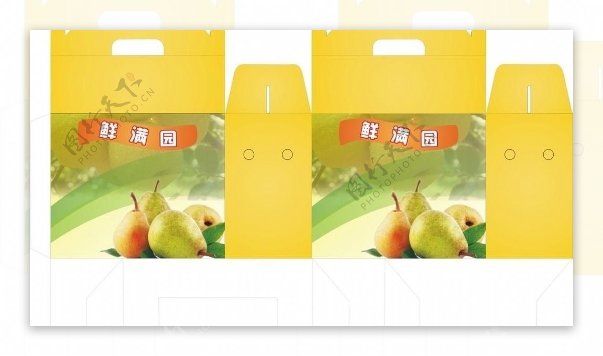 梨头水果礼盒图片