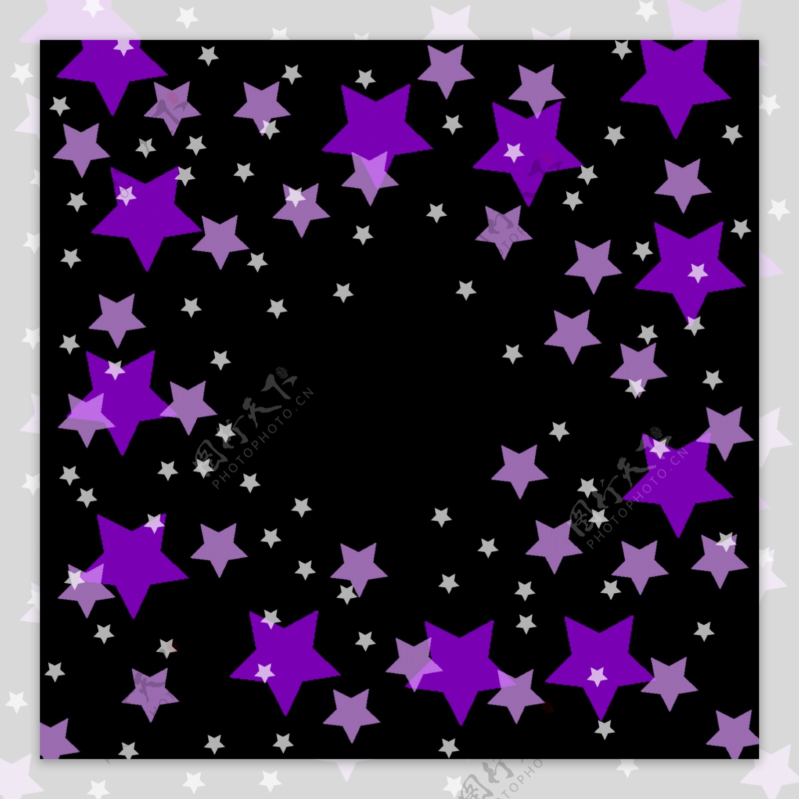 紫色星空底纹