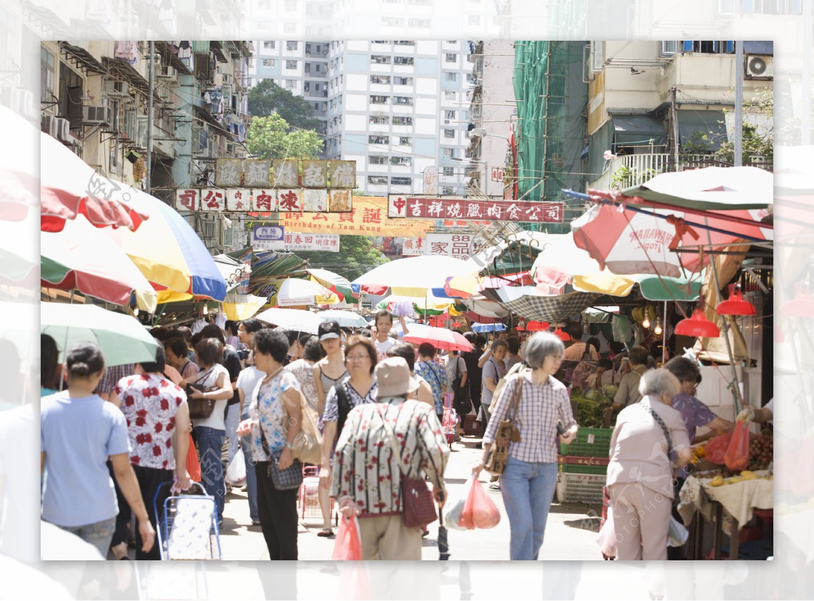 北京上海香港红旗美食旅游胜地东方明珠建筑物饰品茶壶夜景街道