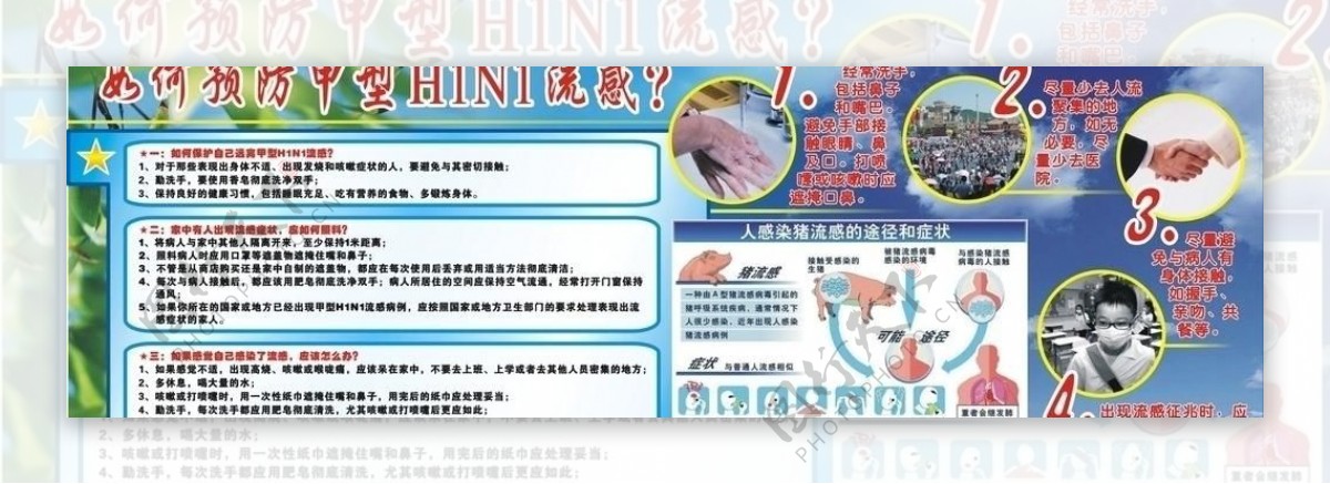 如何预防甲型H1N1流感图片