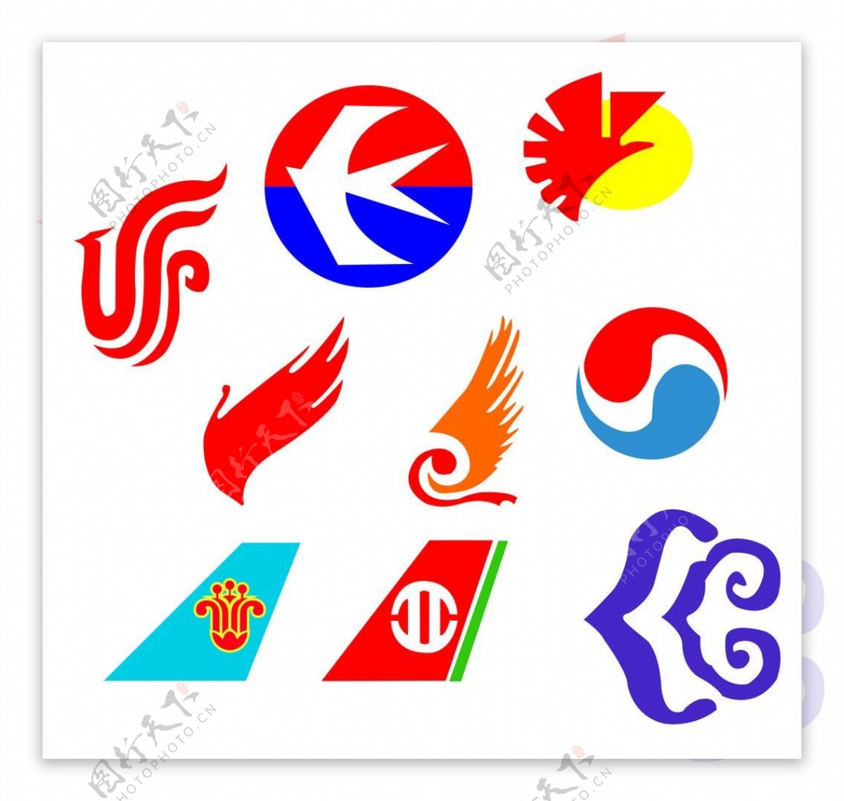 航空企业logo图片