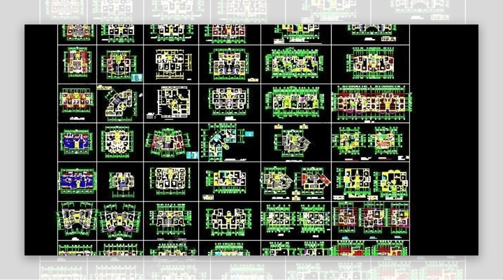 全套经济型室内装修设计图