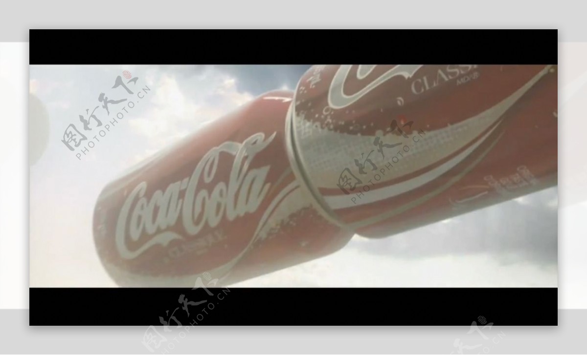 可口可乐广告视频素材