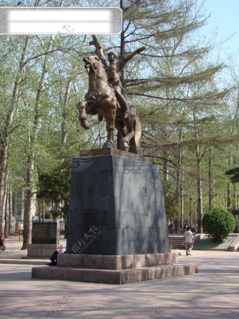济南战役英雄雕像