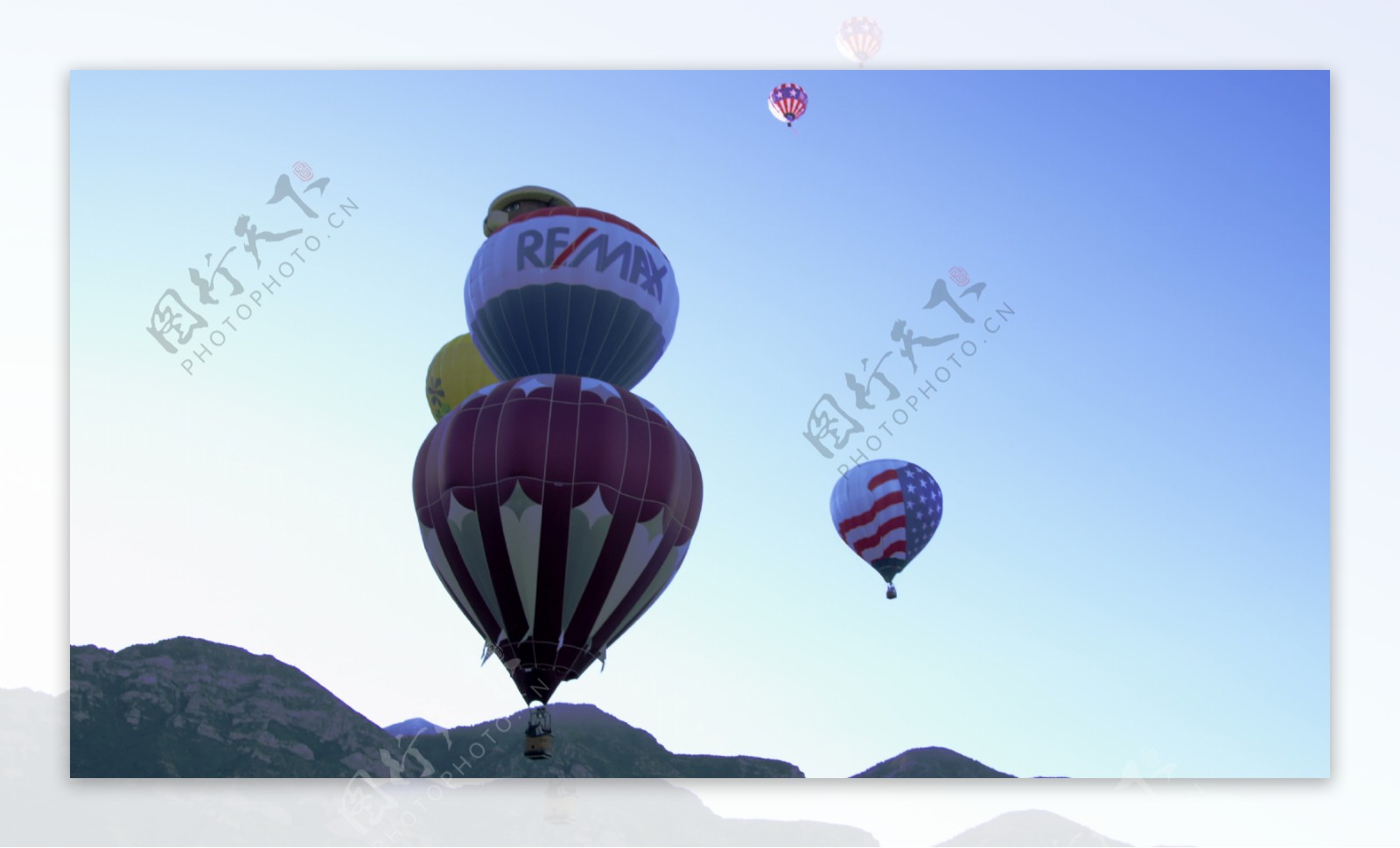 什锦热气球在犹他州县犹他州的11个4K超高清