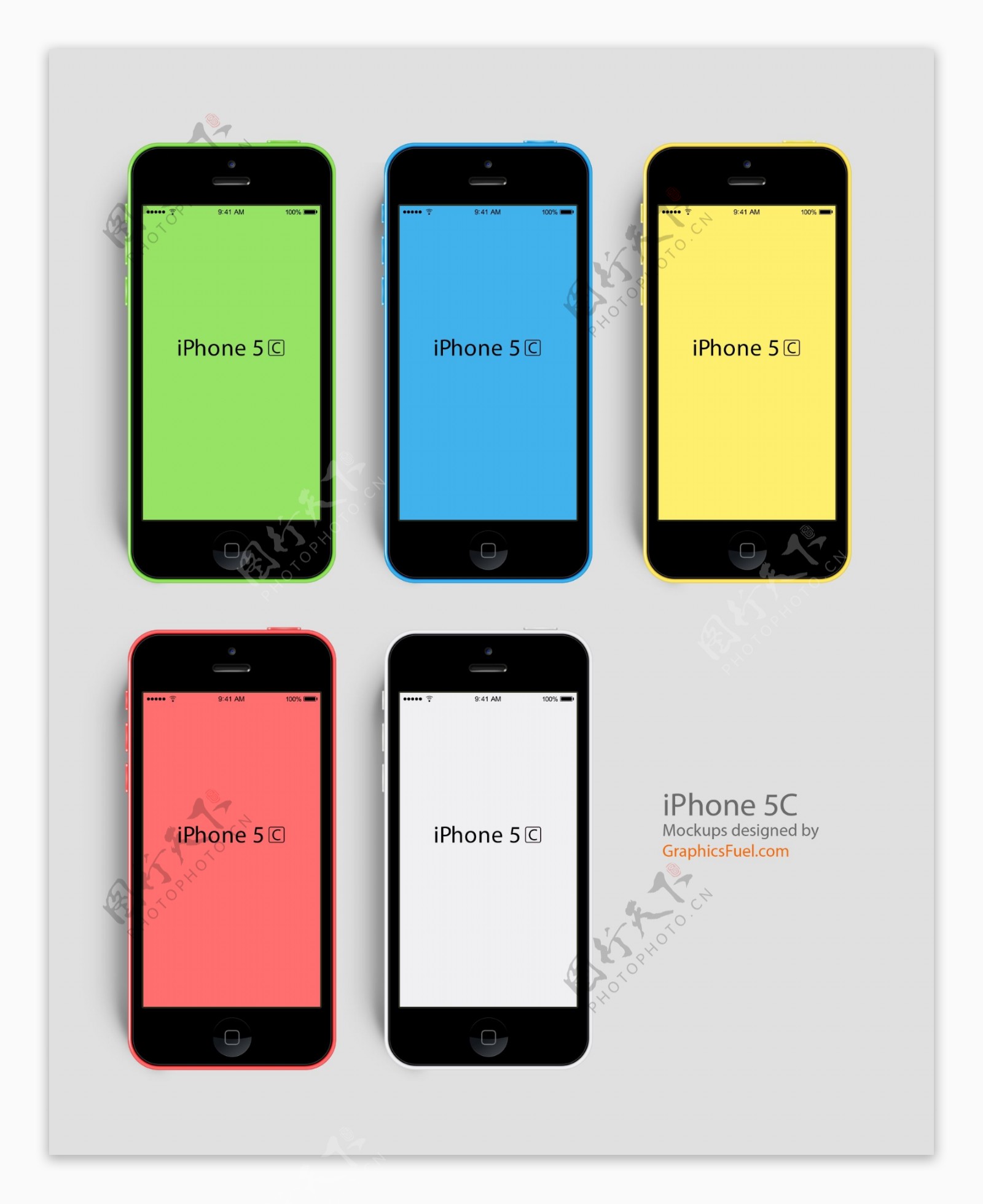 iphone界面设计图片