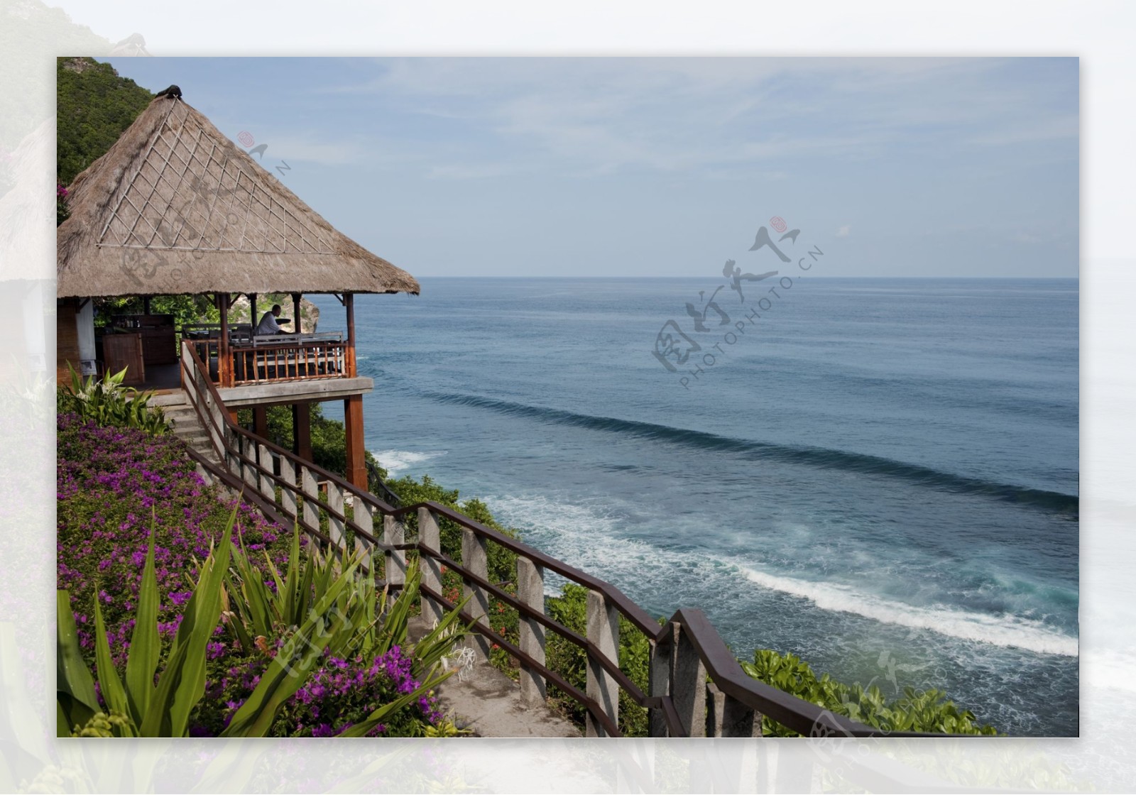 巴厘岛阿雅娜酒店剪影图片