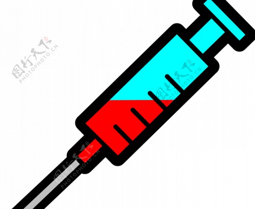 注射器图标矢量