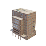 3D办公楼模型