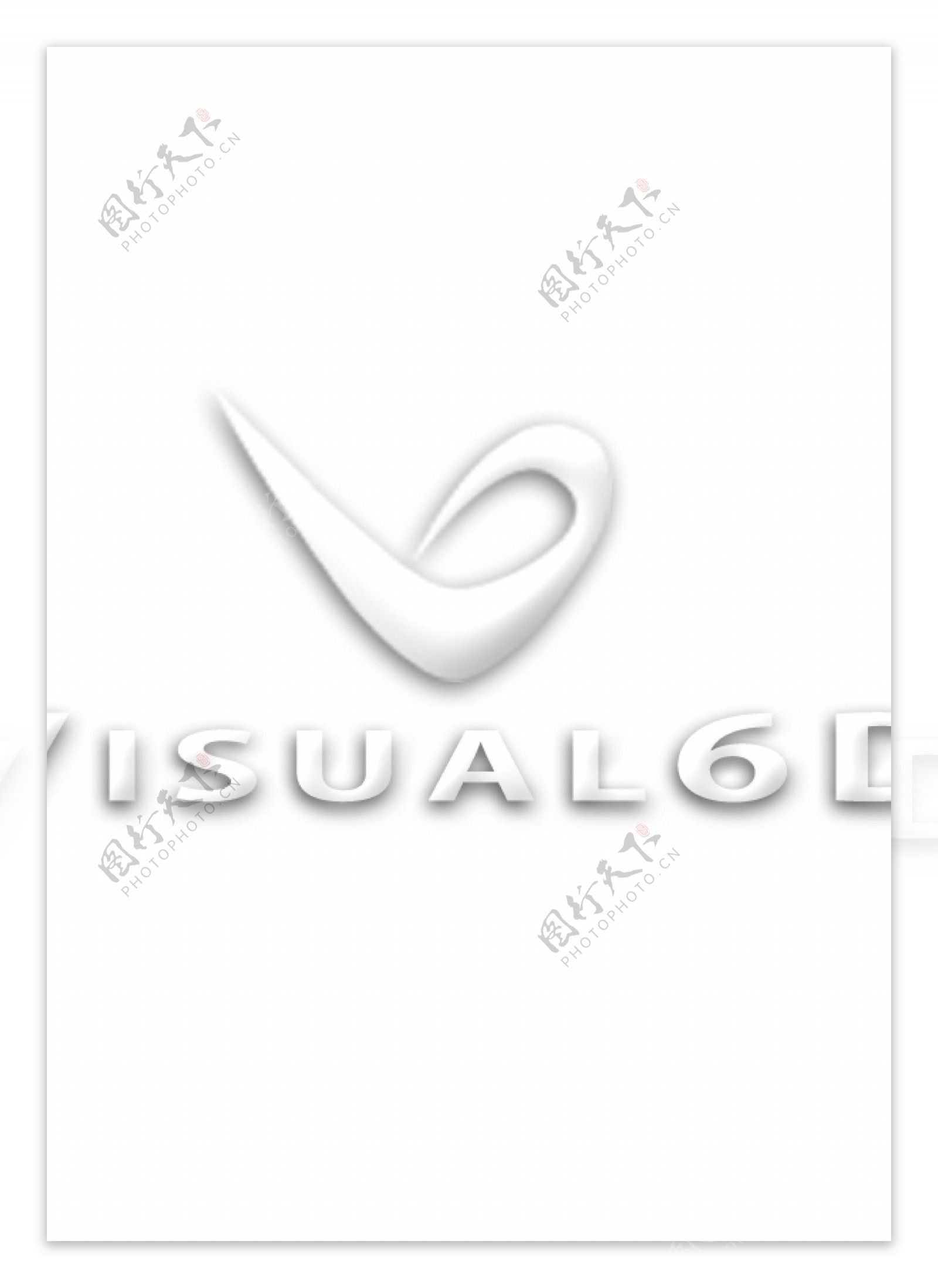 Visual6Dlogo设计欣赏Visual6D电视媒体标志下载标志设计欣赏
