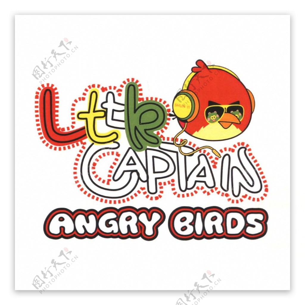 位图可爱卡通卡通形象卡通动物愤怒的小鸟免费素材