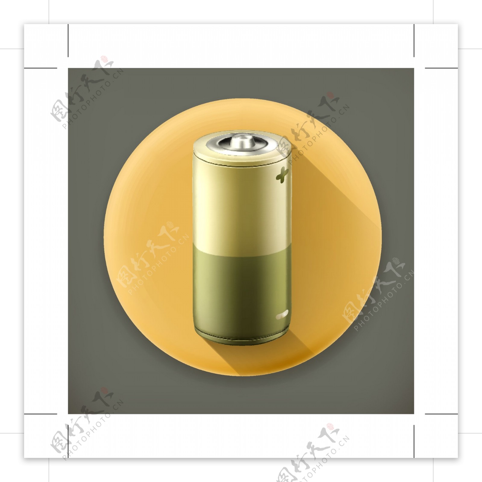电池ICON图标标志图片