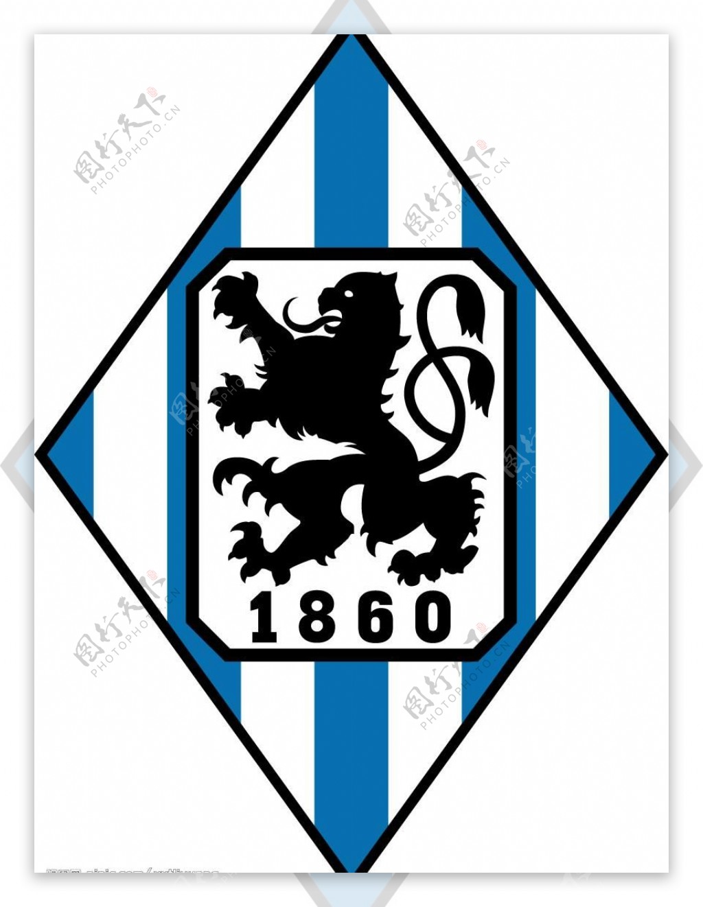 德甲慕尼黑1860队标志图片