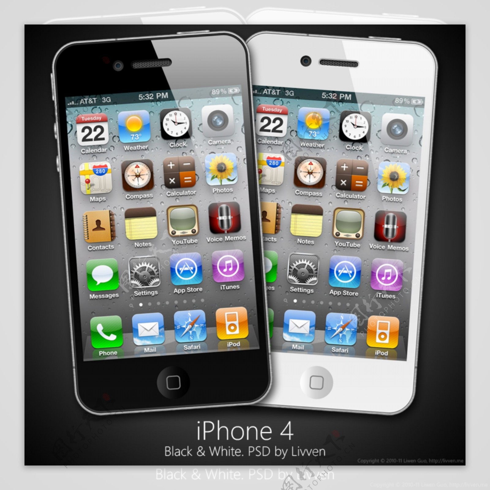 iPhone4手机界面