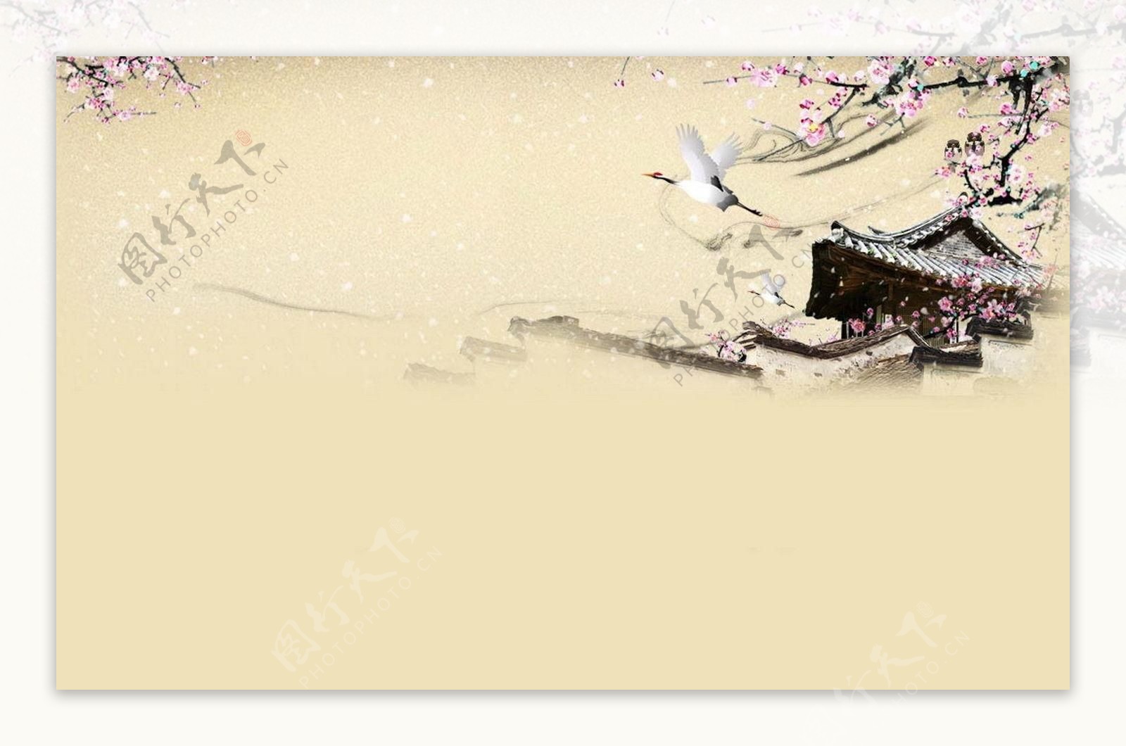 精美中国古风背景图片