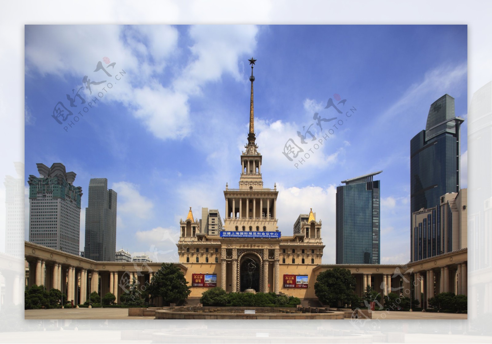 上海展览馆图片