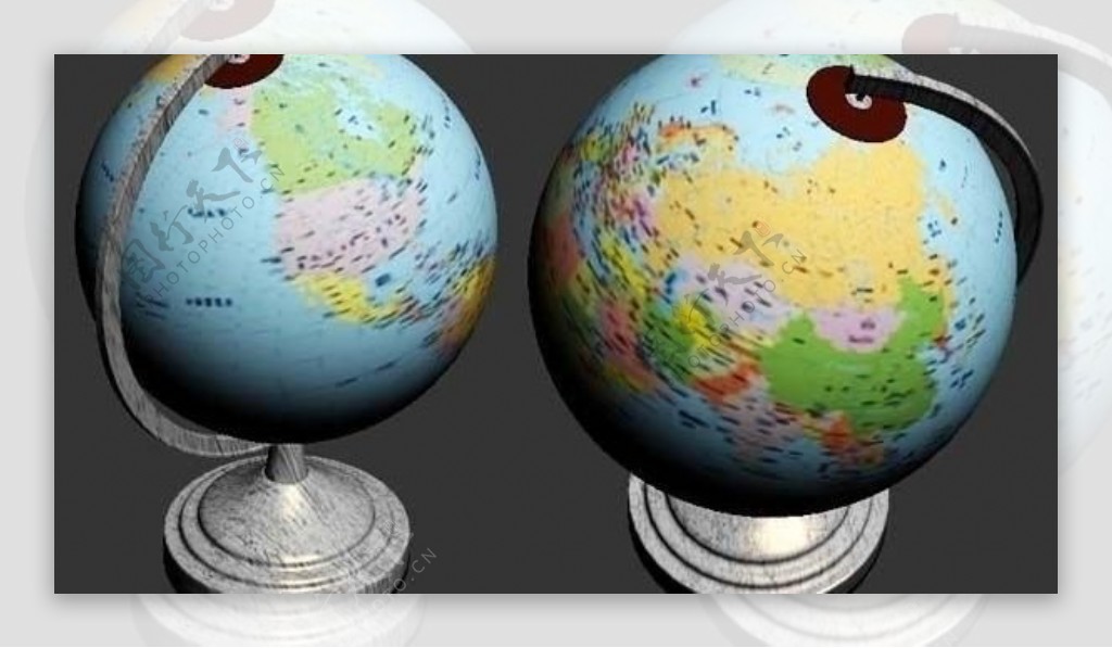 3d地球仪图片