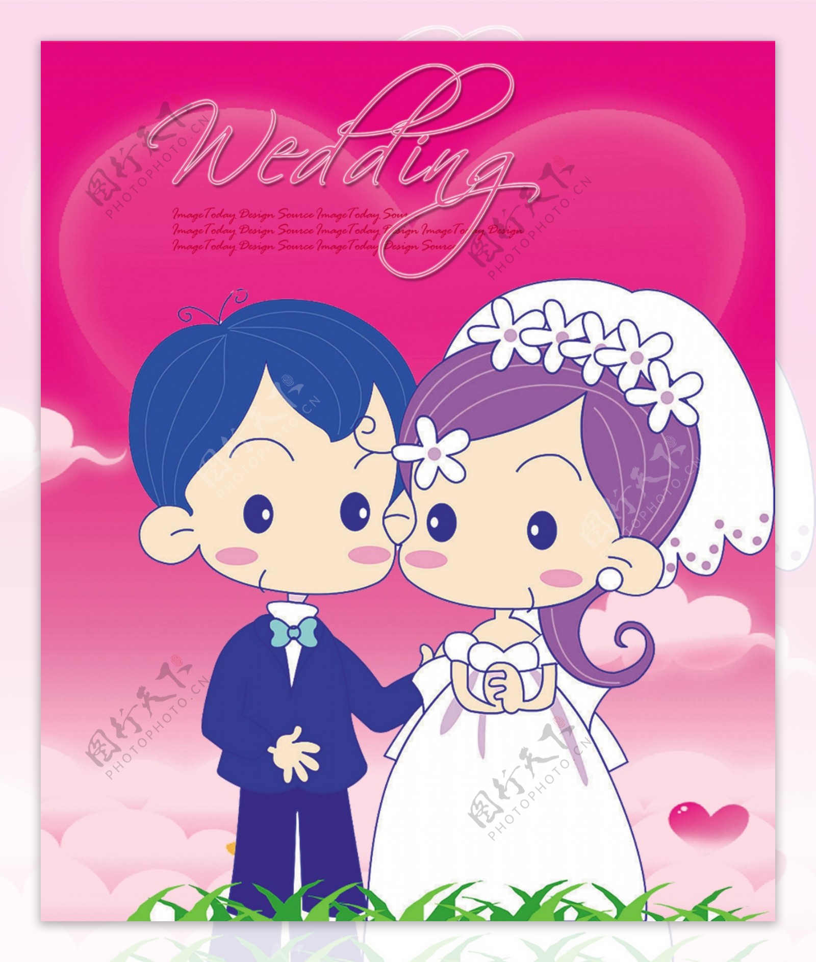 求婚男女设计图__动漫人物_动漫动画_设计图库_昵图网nipic.com