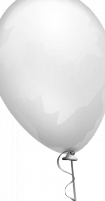 灰色的气球矢量插画