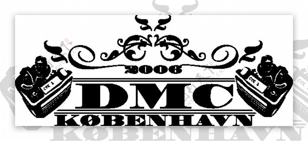 DMC徽标剪辑艺术