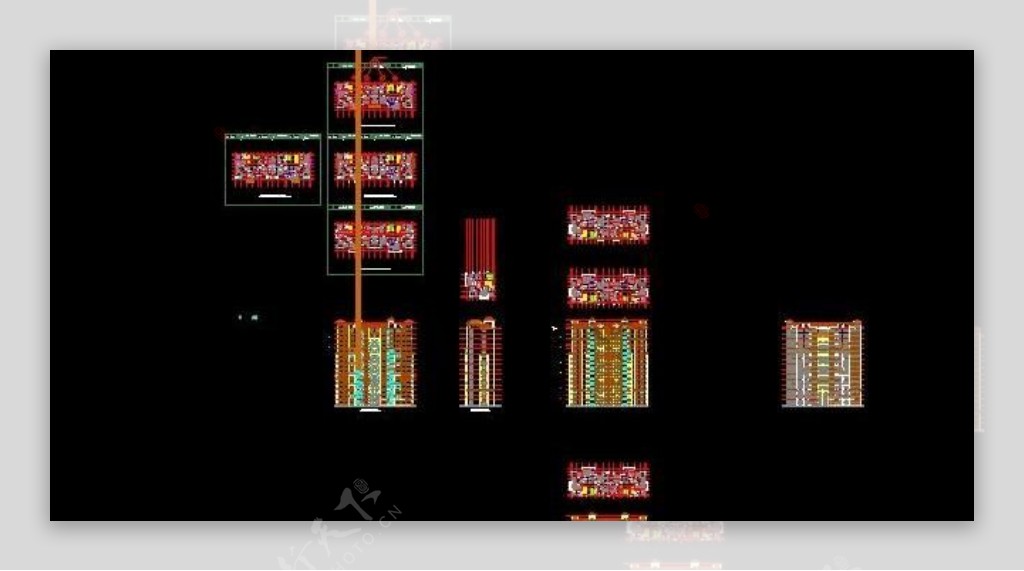 高层住宅楼建筑设计施工图纸