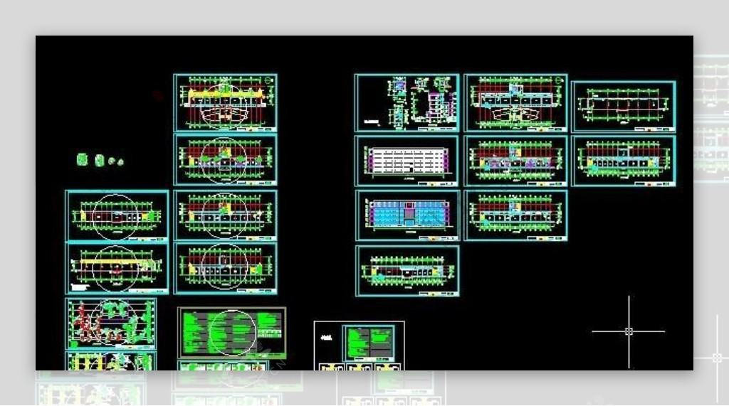 五层司法办公综合楼给排水施工图