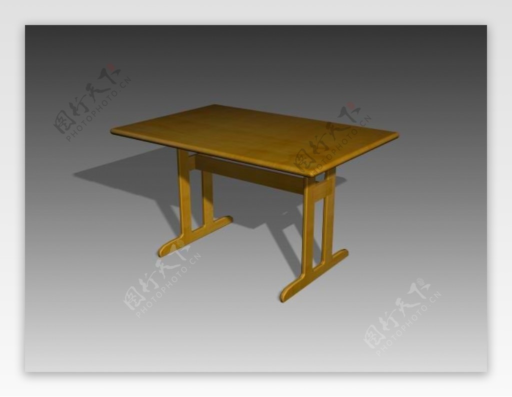 常见的桌子3d模型家具3d模型36