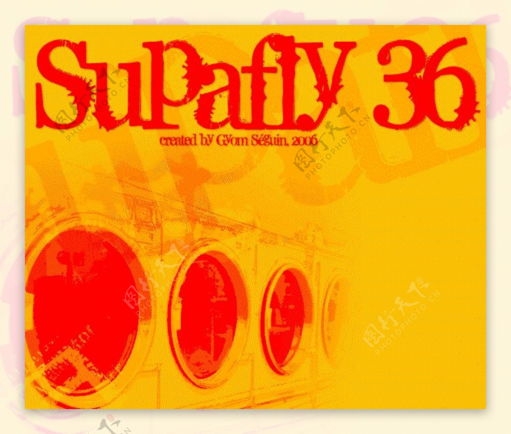 supafly36字体