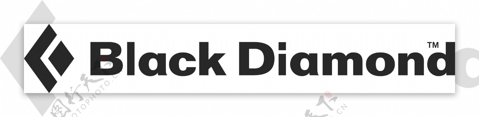 户外品牌BlackDiamond矢量logo