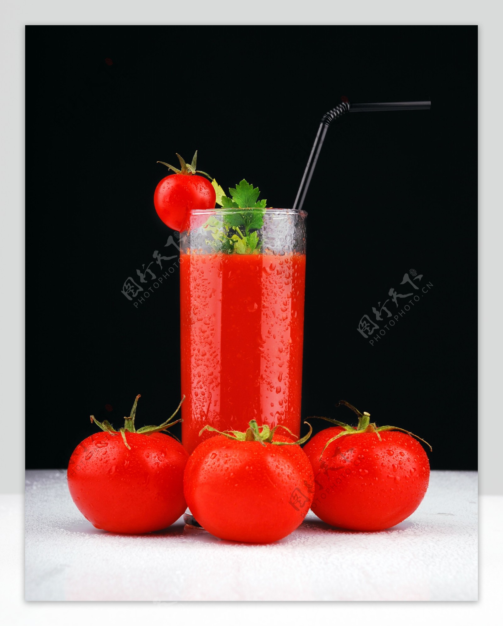 蕃茄与西红柿汁照片摄影图片_ID:418071267-Veer图库