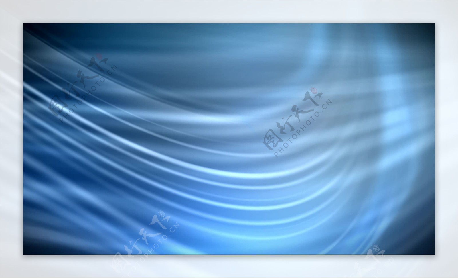 蓝色光辉的流束运动的背景视频免费下载