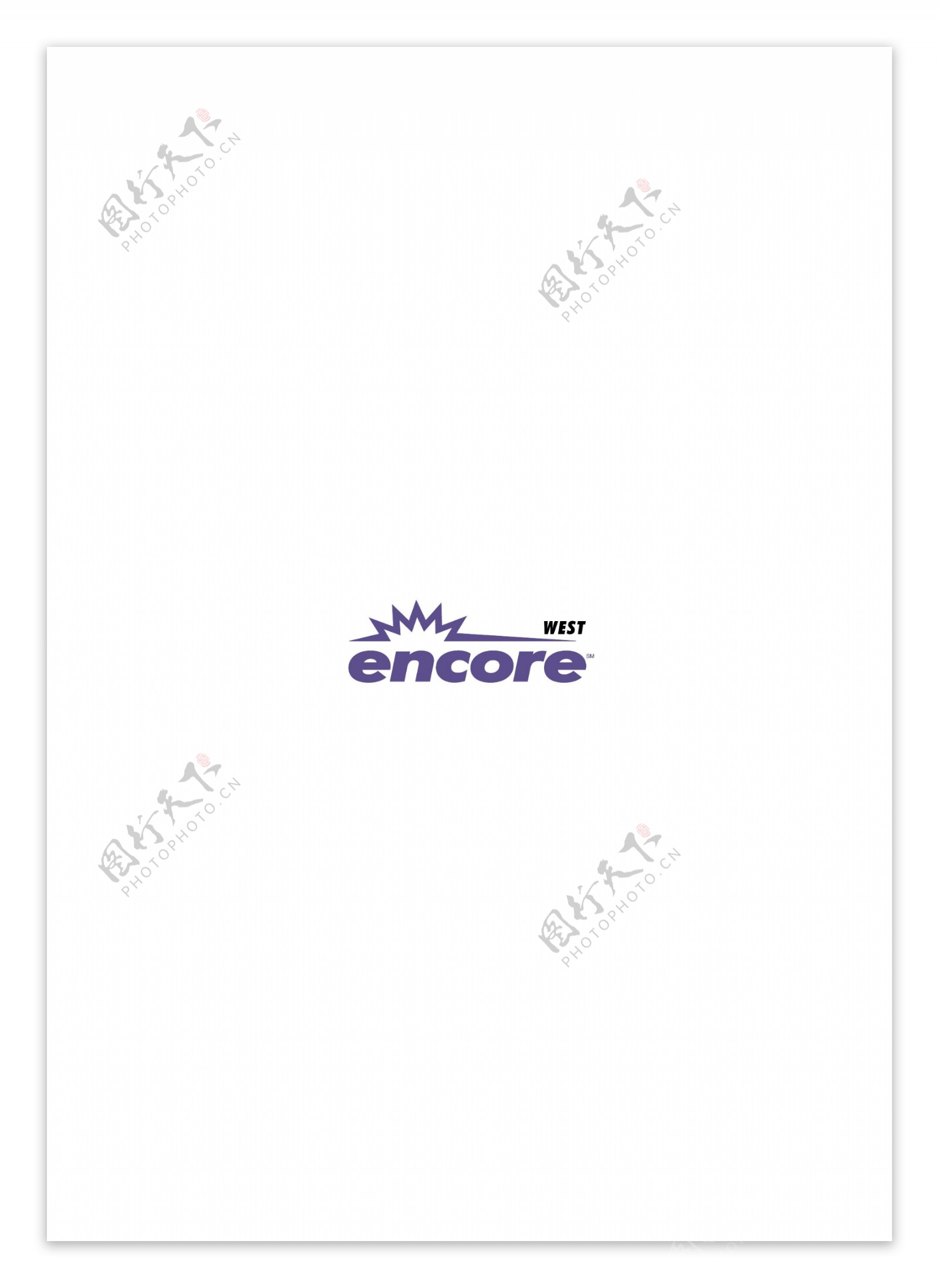 EncoreWestlogo设计欣赏EncoreWest传媒机构LOGO下载标志设计欣赏