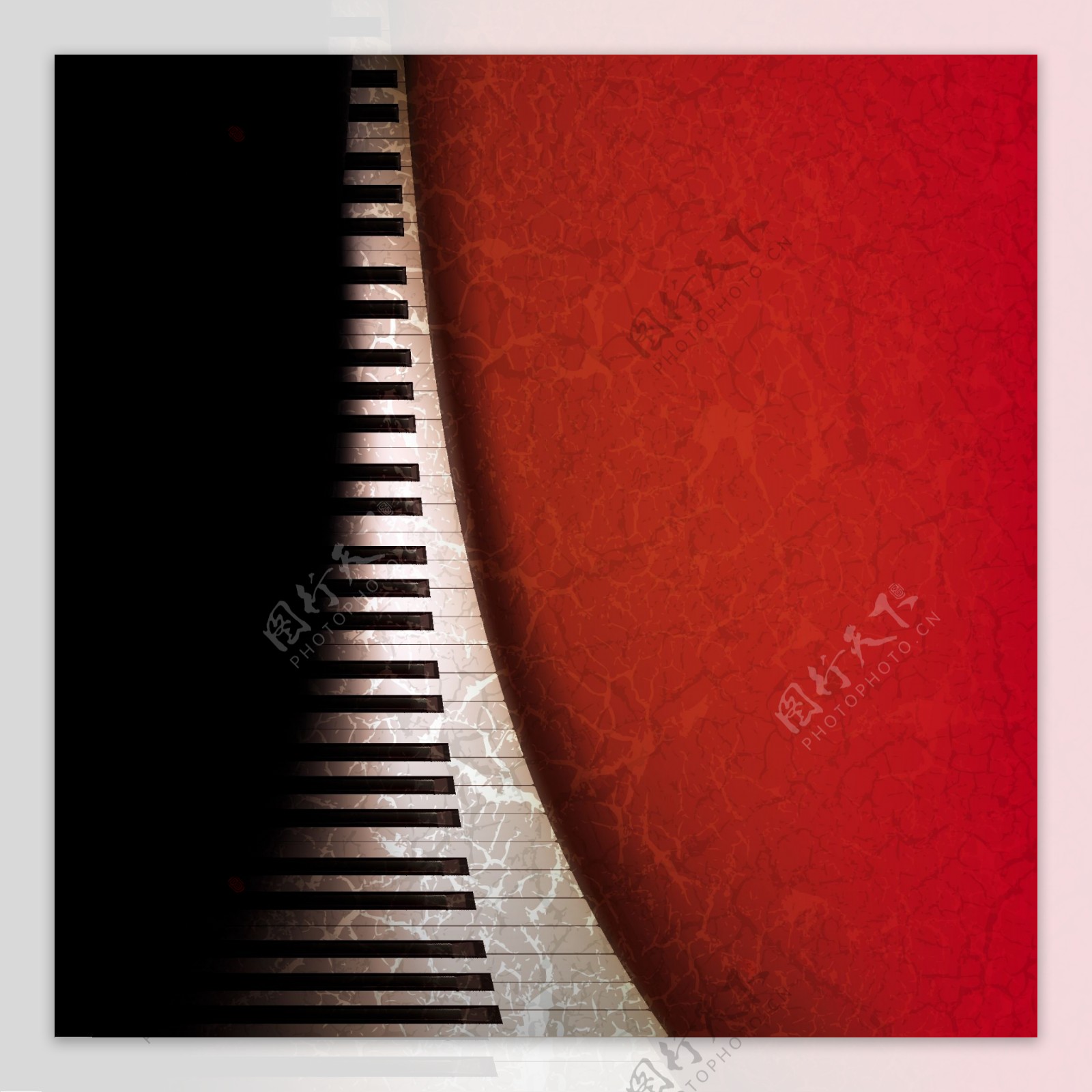 钢琴背景底纹图片