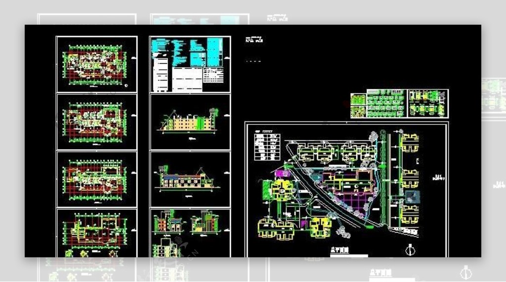 经典三层幼儿园实用型建筑施工图