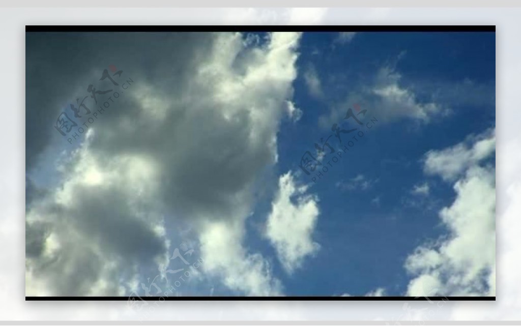 蓝天白云蚂蚁视频素材图片