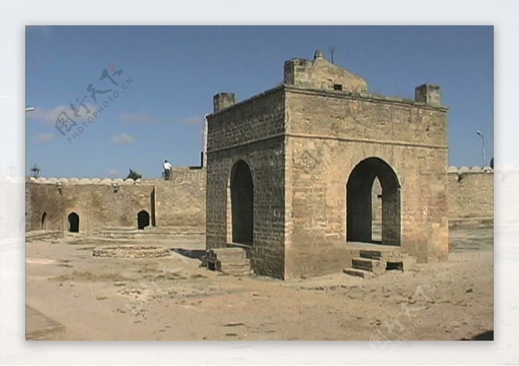 阿塞拜疆的琐罗亚斯德教寺2股票的录像视频免费下载