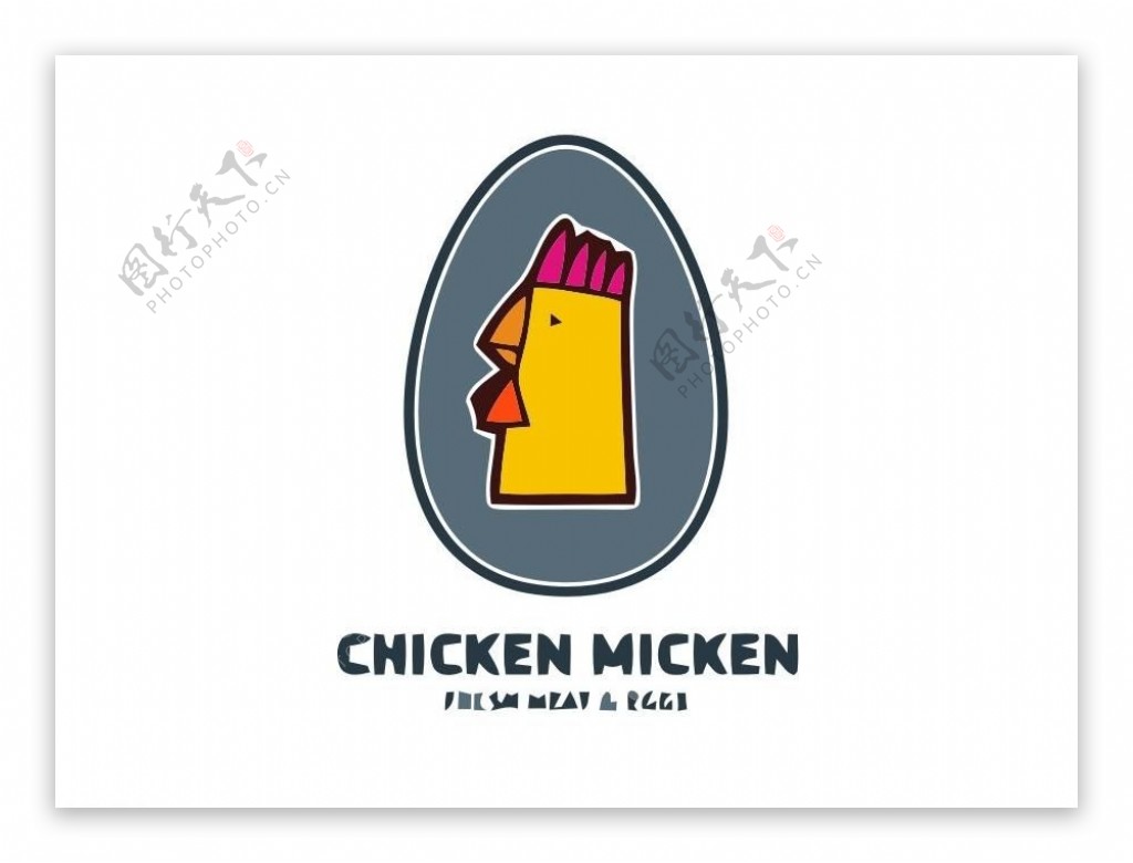 公鸡logo图片