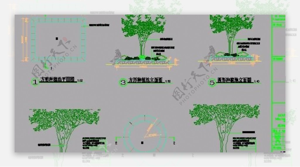 树池施工图