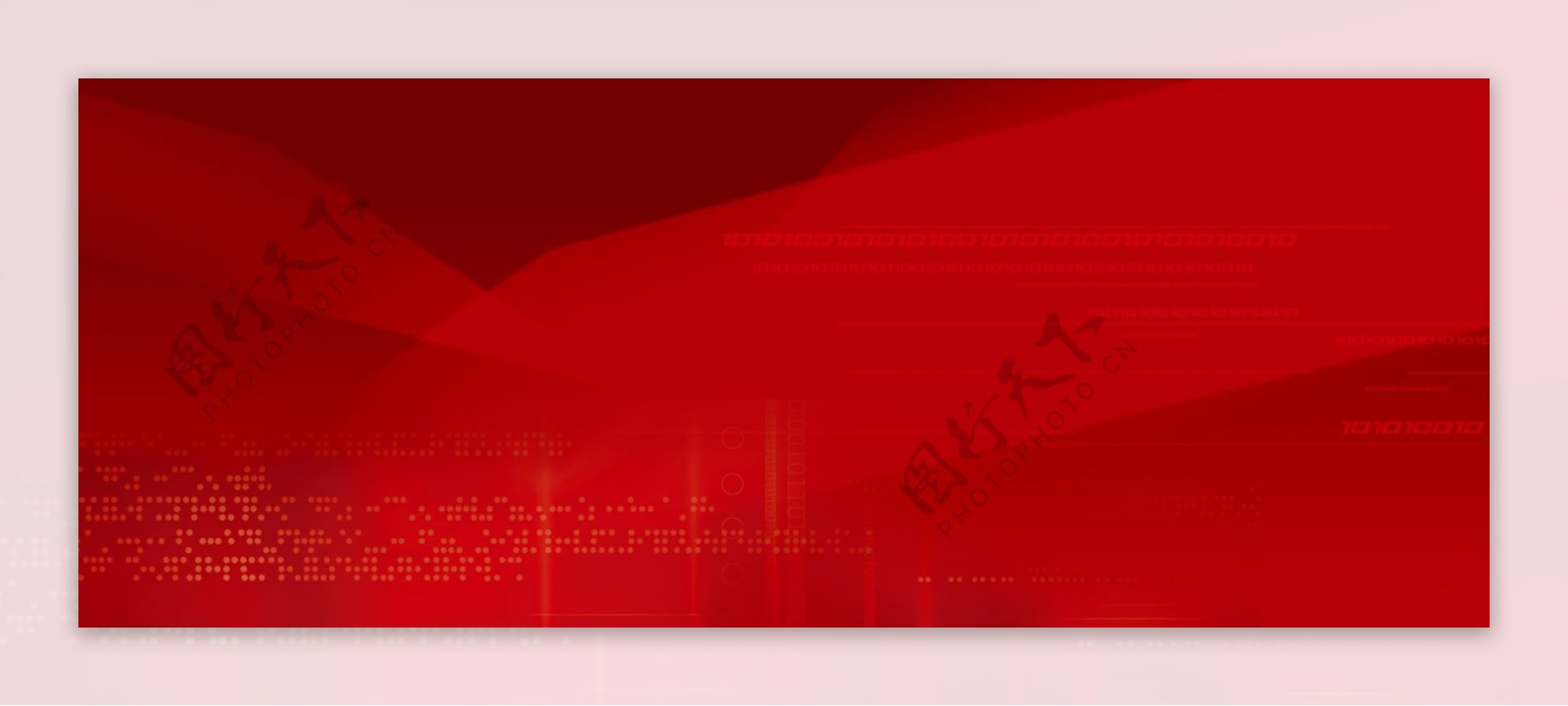商务科技红背景图片