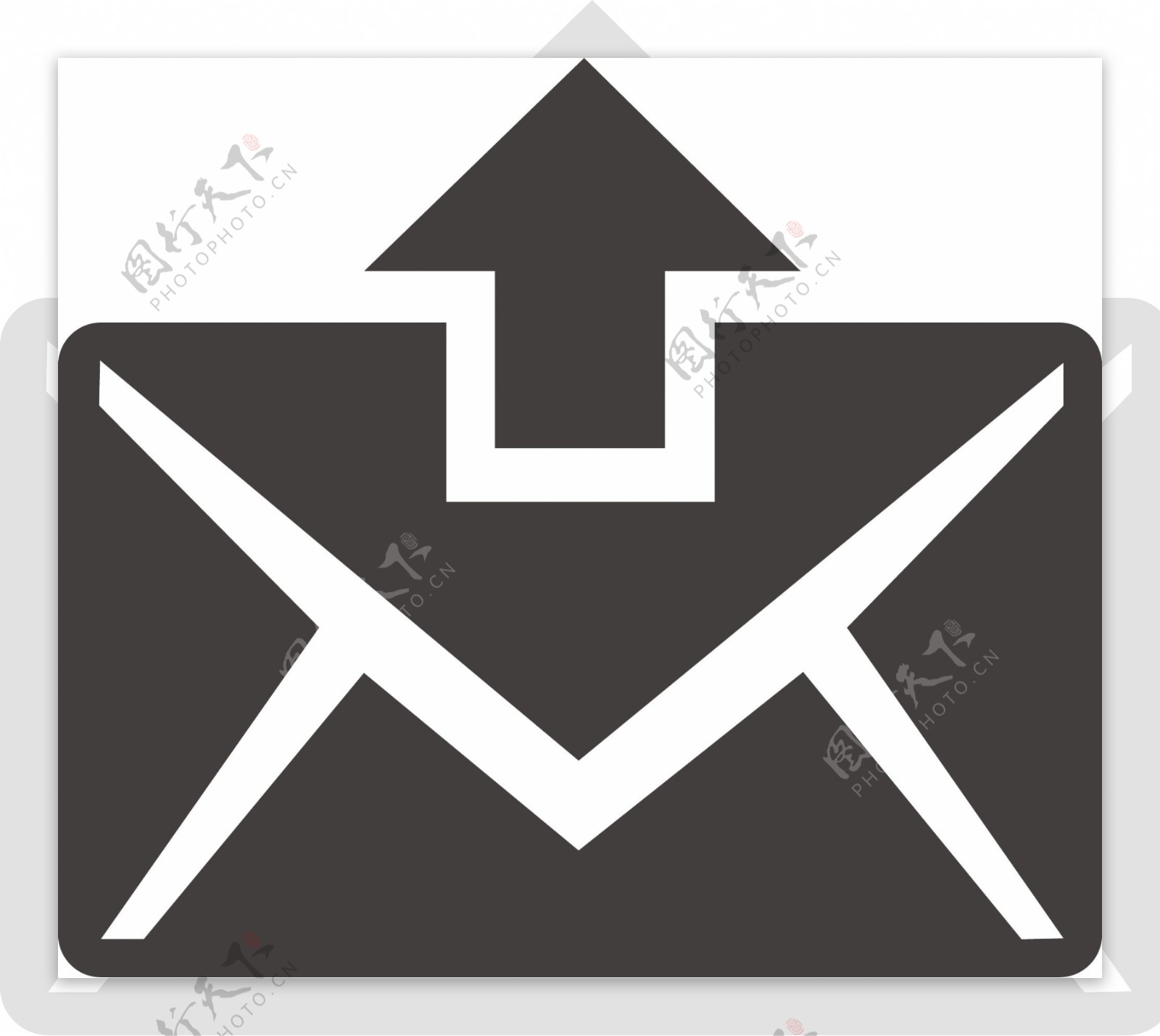 电子邮件发送符号图标