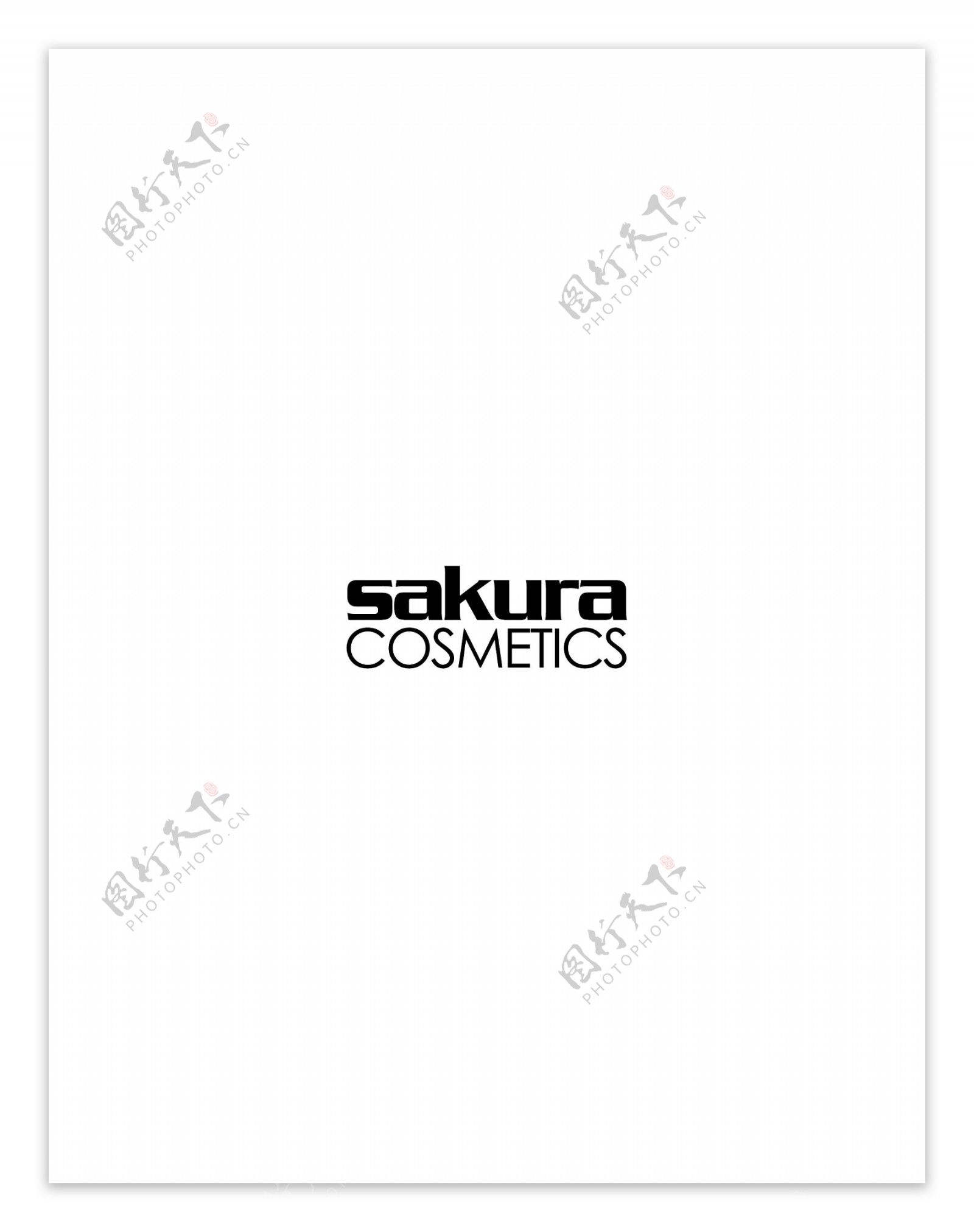 SakuraCosmeticslogo设计欣赏SakuraCosmetics洗护品LOGO下载标志设计欣赏