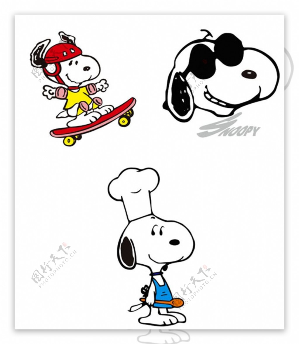矢量图Snoopy图片