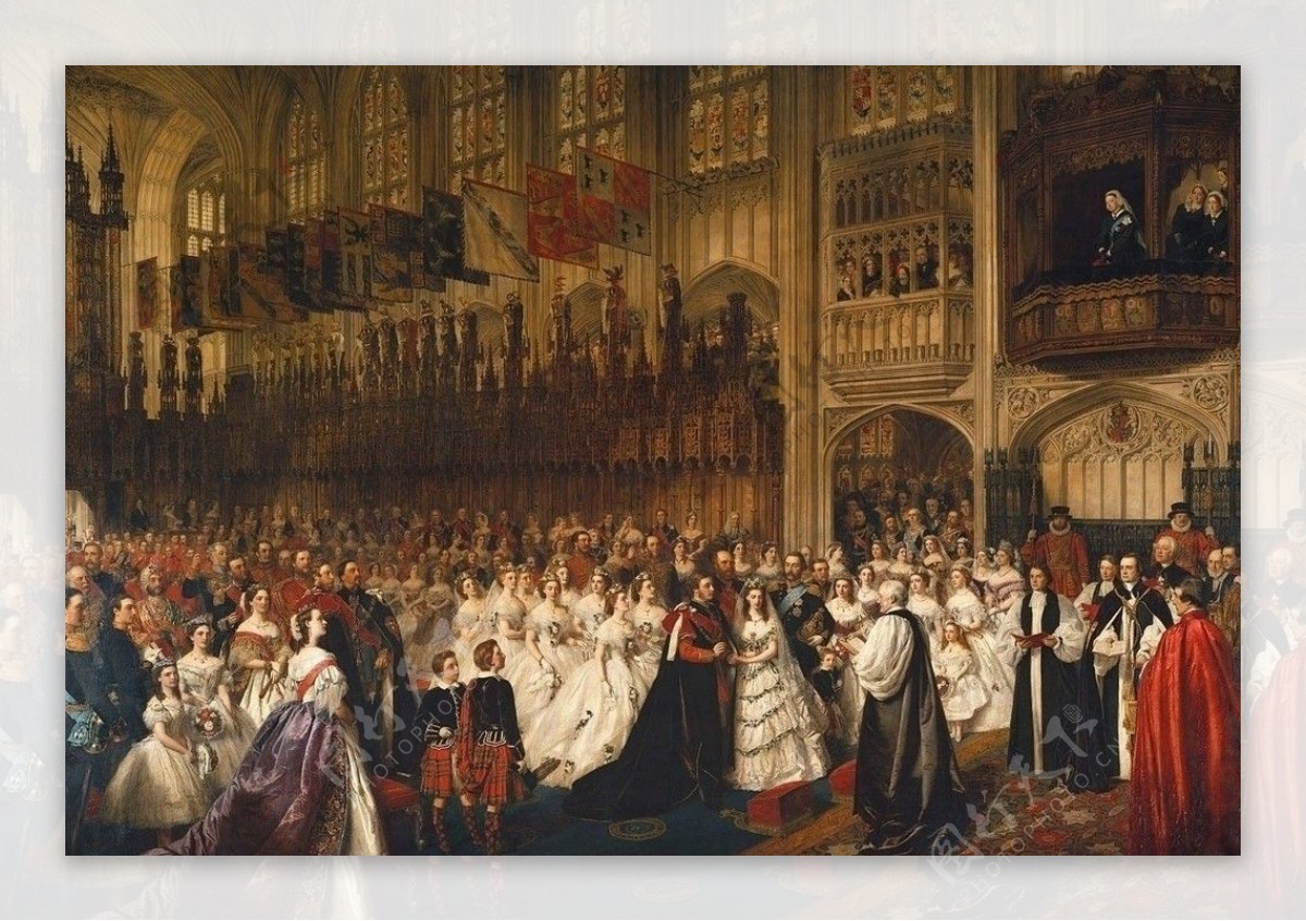威尔士亲王爱德华的婚礼图片