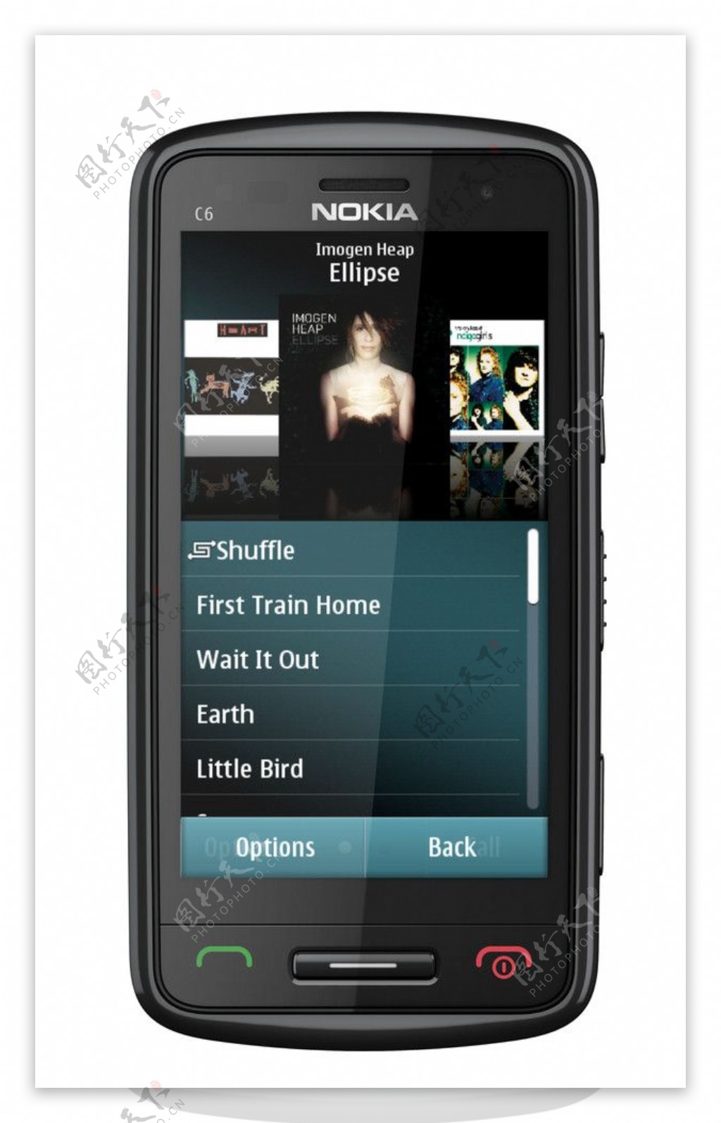 诺基亚C6music手机图片
