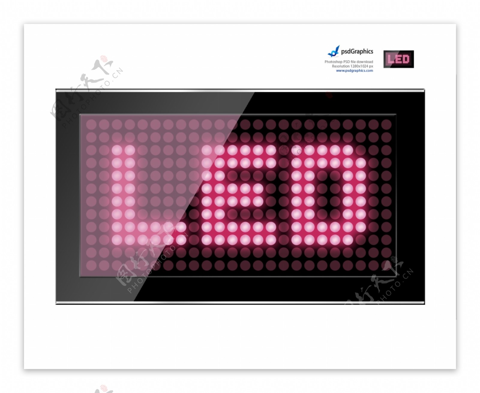 LED电子屏LED灯图片