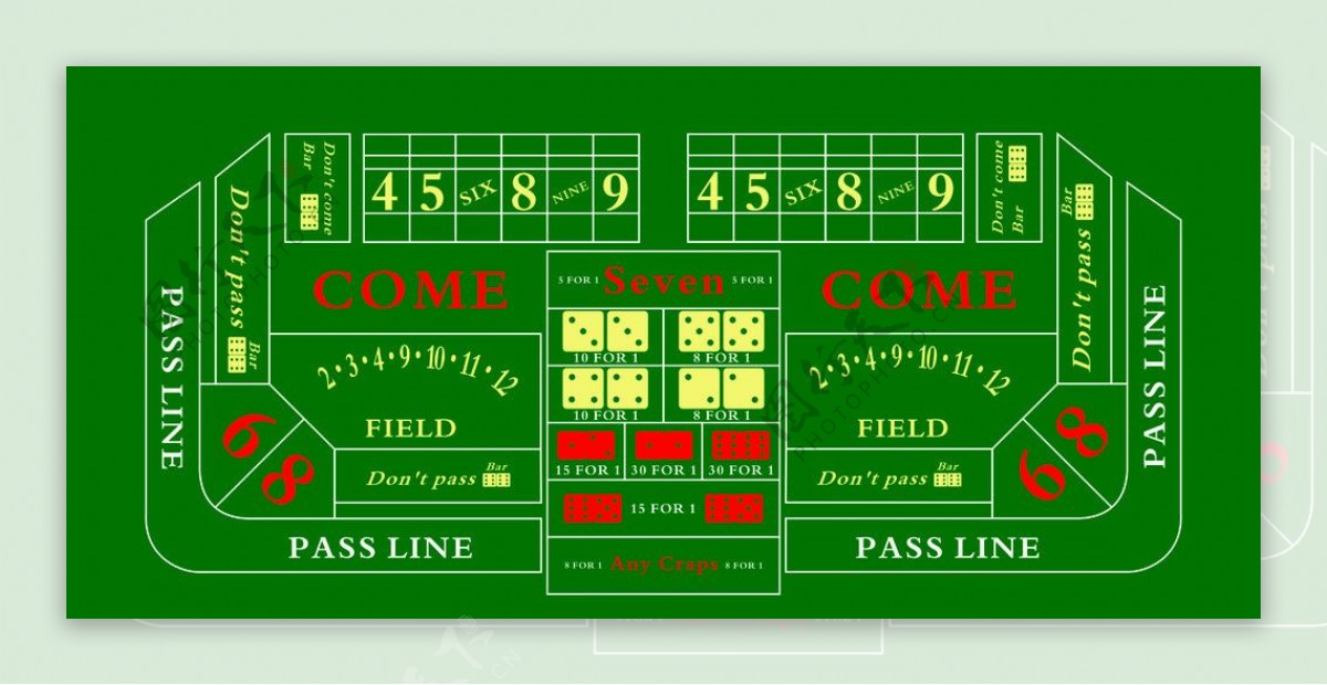赌盘赌桌图片