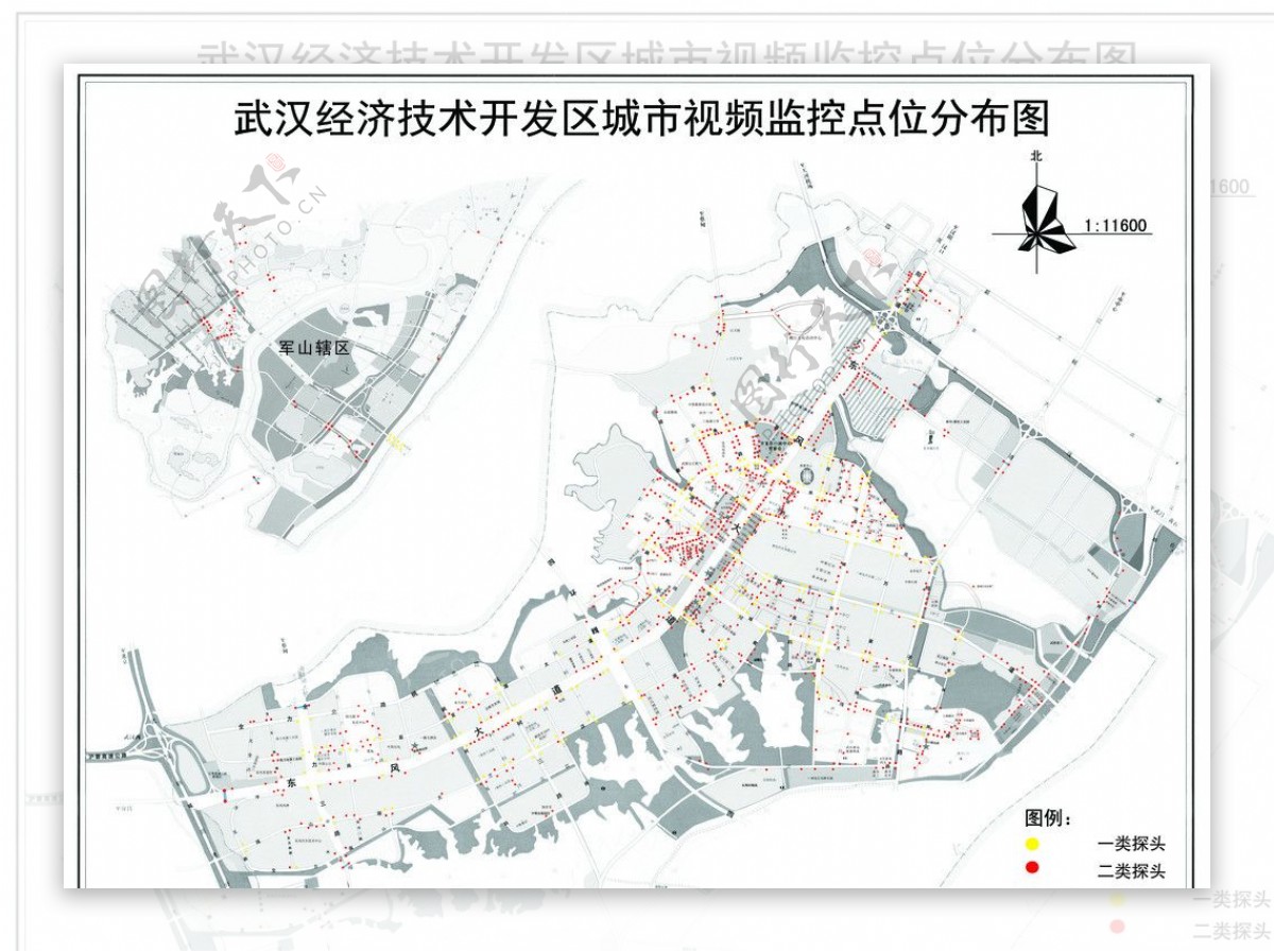 武汉开发区视频监控点位分布图图片